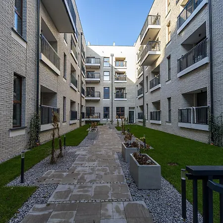 Apartament Park Zen, Taras I Widok Na Park Łódź