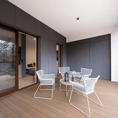 Park Zen, Taras I Widok Na Park Apartment Lodz (Lodz)