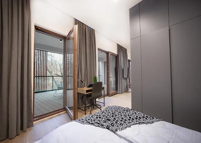 Apartamento Park Zen, Taras I Widok Na Park Łódź