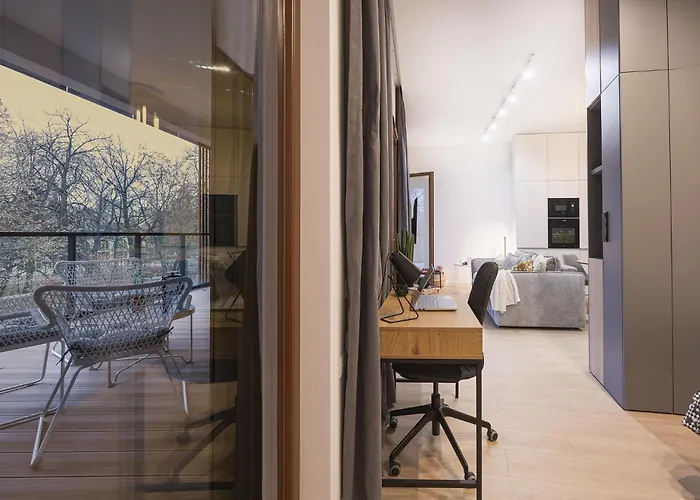 Park Zen, Taras I Widok Na Park לודז'