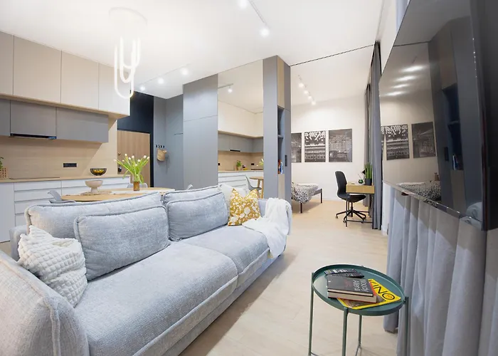 Park Zen, Taras I Widok Na Park * לודז'